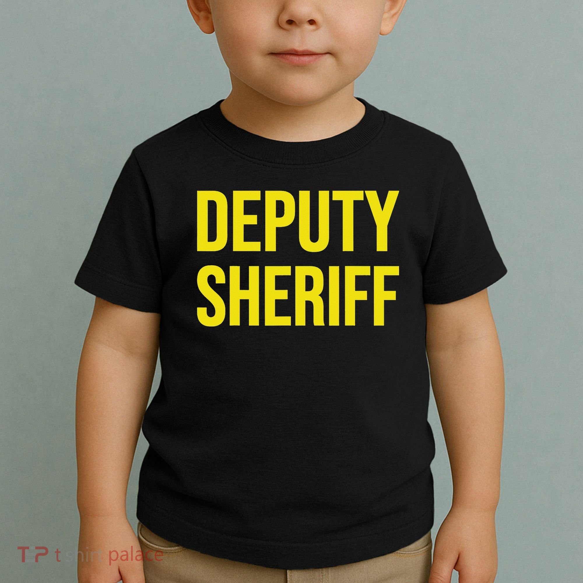 Deputy Sheriff Police Law Enforcement Uniform Costume Toddler T-Shirt
