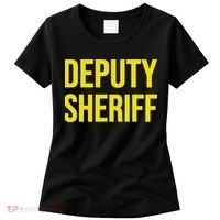 Deputy Sheriff Police Law Enforcement Uniform Costume Women's T-Shirt thumb 0