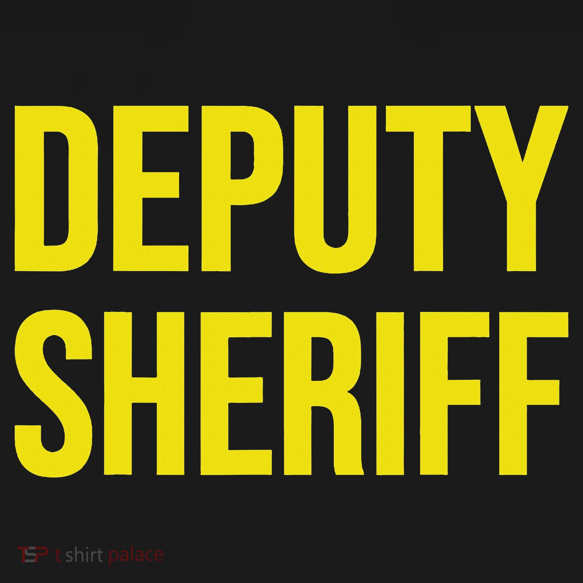 Deputy Sheriff Police Law Enforcement Uniform Costume Women's T-Shirt