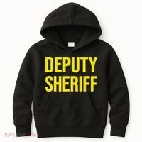 Deputy Sheriff Police Law Enforcement Uniform Costume Kids Hoodie thumb 0