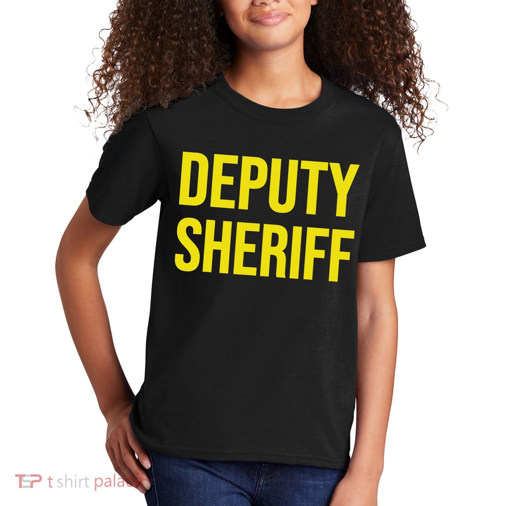 Deputy Sheriff Police Law Enforcement Uniform Costume Kids T-Shirt
