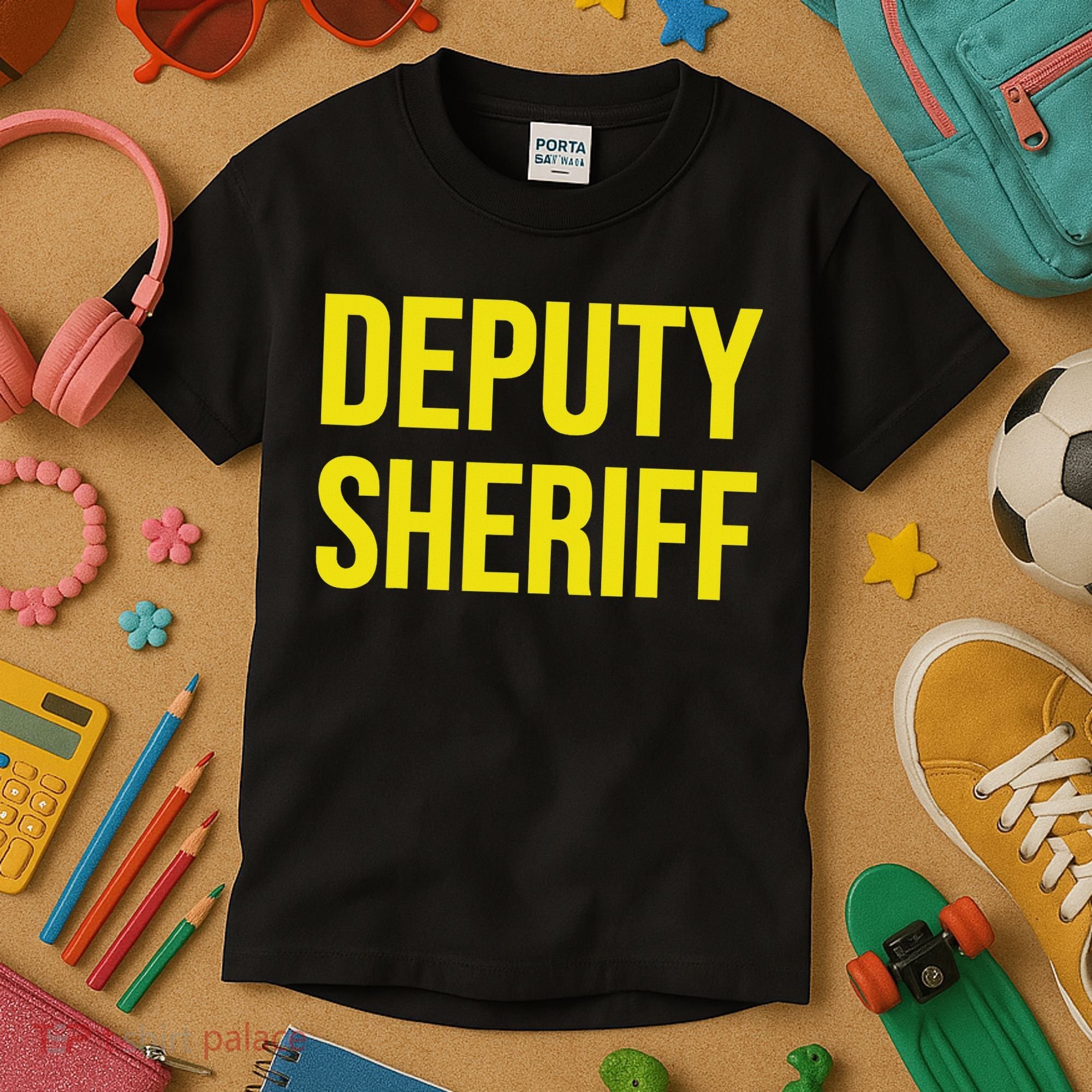 Deputy Sheriff Police Law Enforcement Uniform Costume Kids T-Shirt