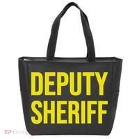Deputy Sheriff Police Law Enforcement Uniform Costume Tote Bag thumb 0