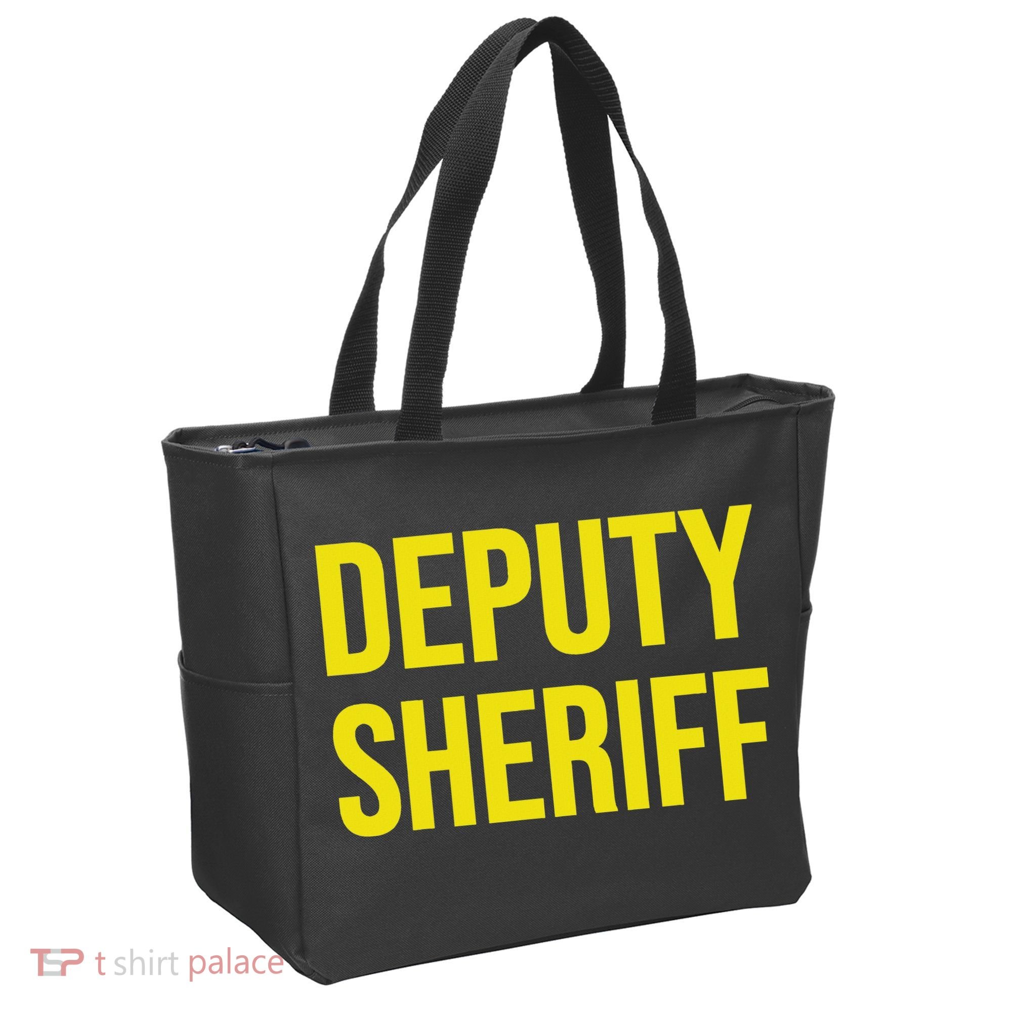 Deputy Sheriff Police Law Enforcement Uniform Costume Tote Bag