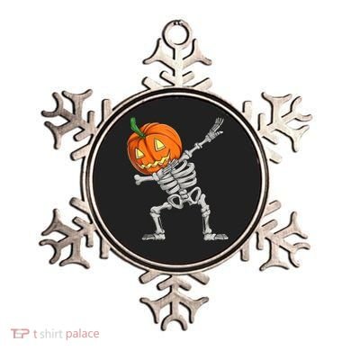 Dabbing Skeleton Pumpkin Boys Halloween Shirts, Dab Dance Ornament