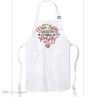 Dear Santa Please Define Naughty Funny Xmas Apron thumb 0