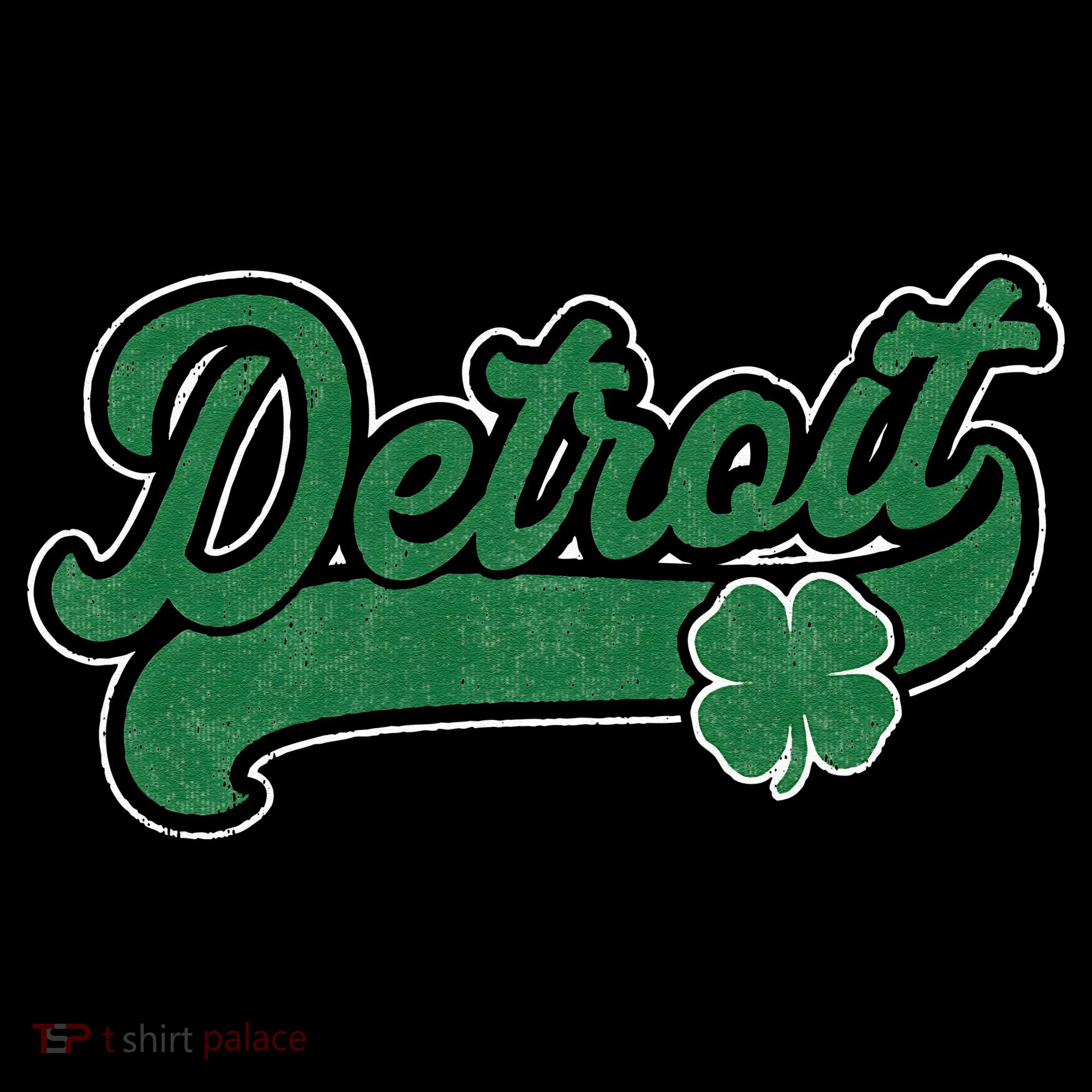 Detroit St. Patrick's Day Shamrock Saint Paddy's Irish Coffee Mug