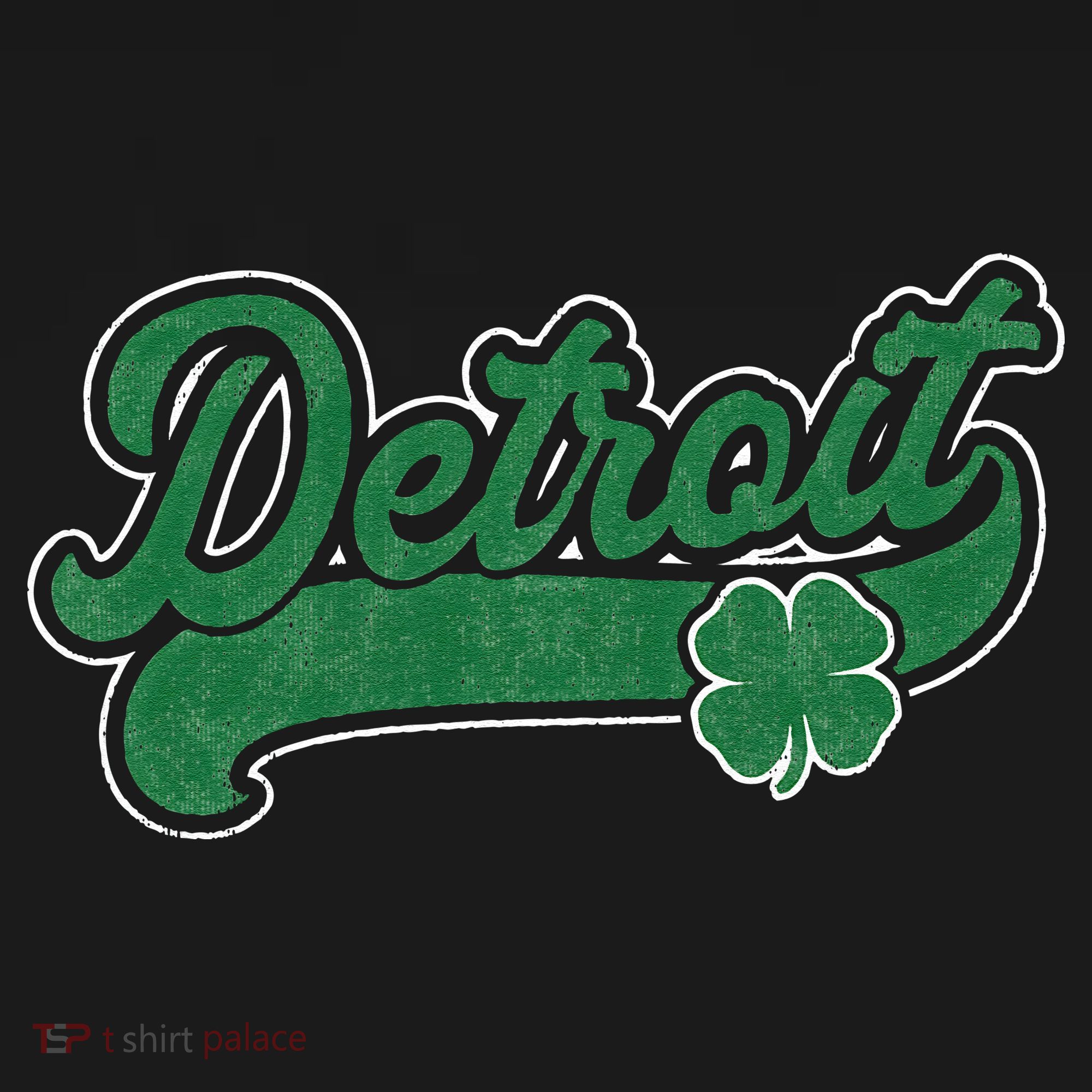 Detroit St. Patrick's Day Shamrock Saint Paddy's Irish Coaster