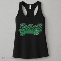 Detroit St. Patrick's Day Shamrock Saint Paddy's Irish Women's Tank Top thumb 3