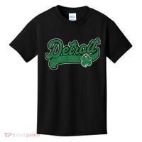 Detroit St. Patrick's Day Shamrock Saint Paddy's Irish Kids T-Shirt thumb 0