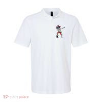 Dabbing Skeleton Pirate Soccer Ball Halloween Costume Day Polo thumb 0