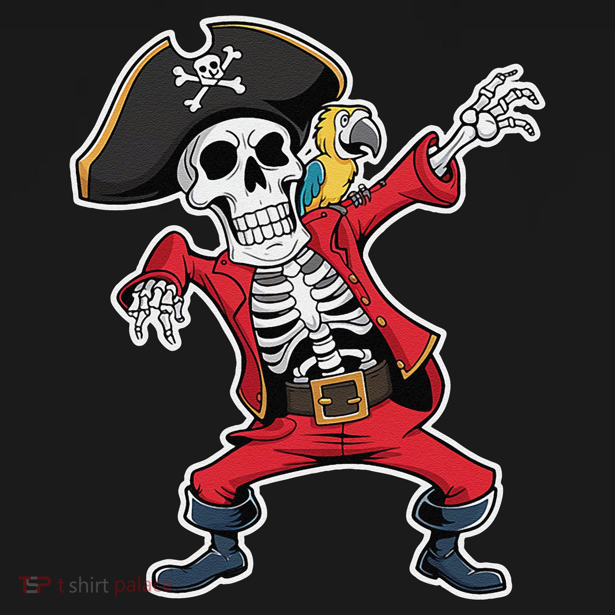 Dabbing Skeleton Pirate Halloween Jolly Roger Fun Visor