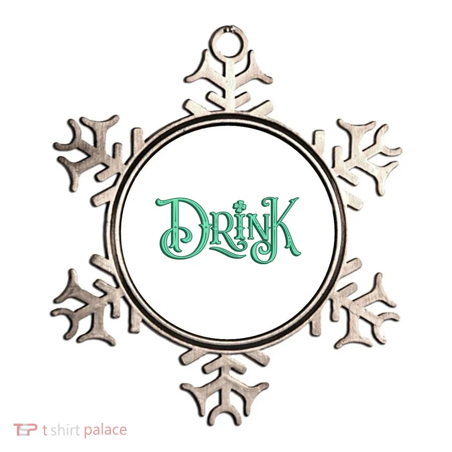 Drink St Patrick's Day Festive Party Ornament