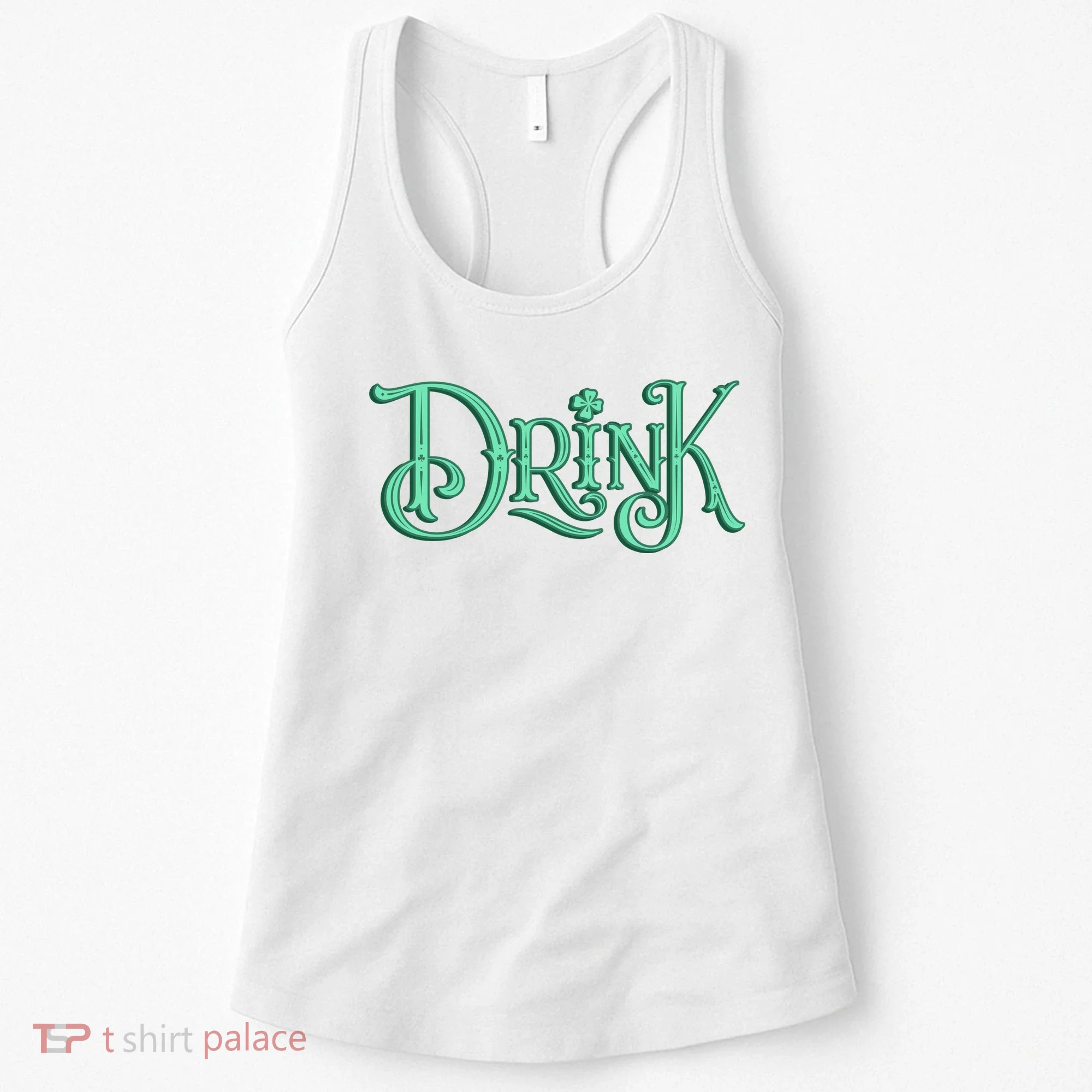 Drink St Patrick's Day Festive Party Women's Tank Top