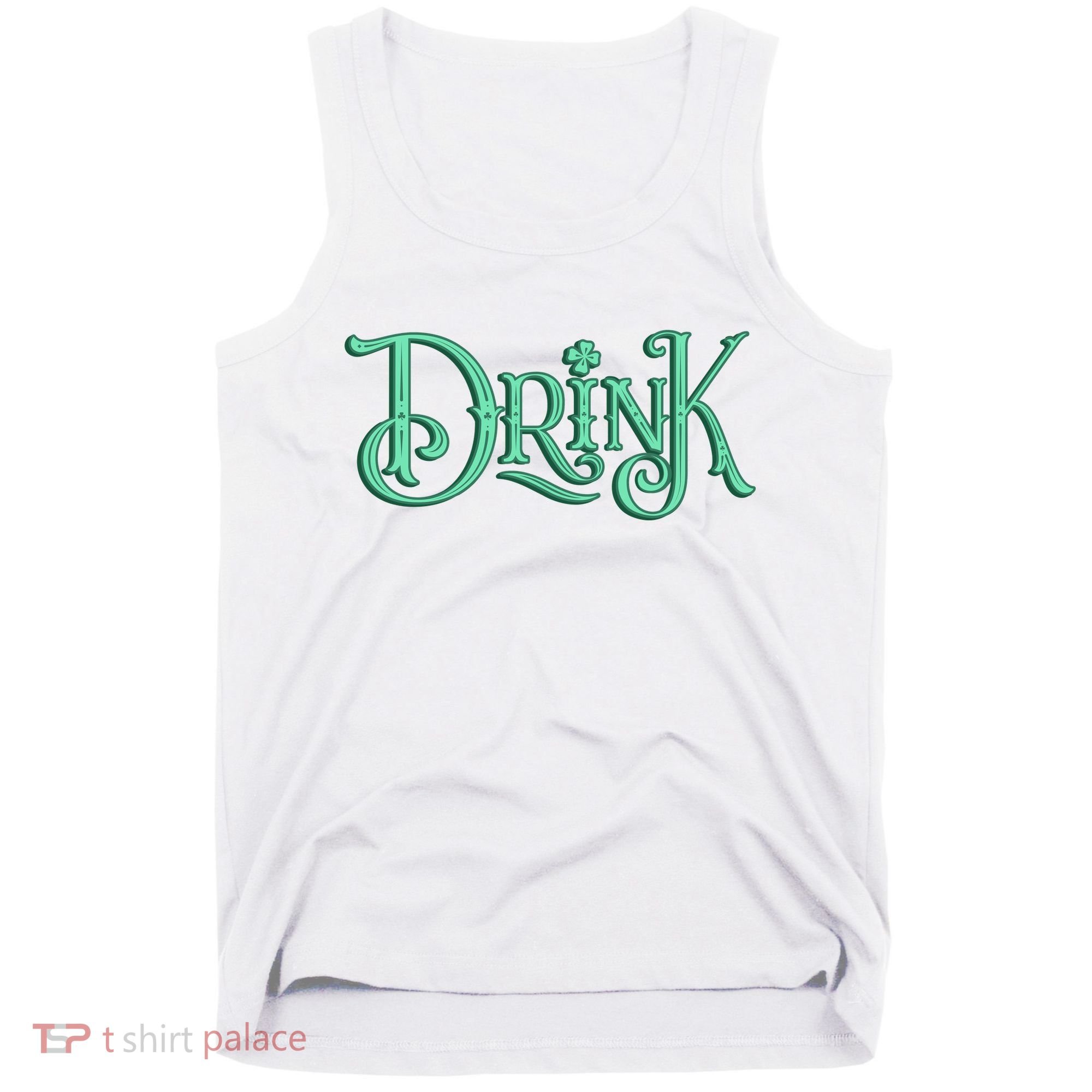 Drink St Patrick's Day Festive Party Tank Top