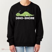 Dino Snore Pajamas Dinosaur Women's Sweatshirt thumb 0