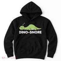 Dino Snore Pajamas Dinosaur Hoodie thumb 0