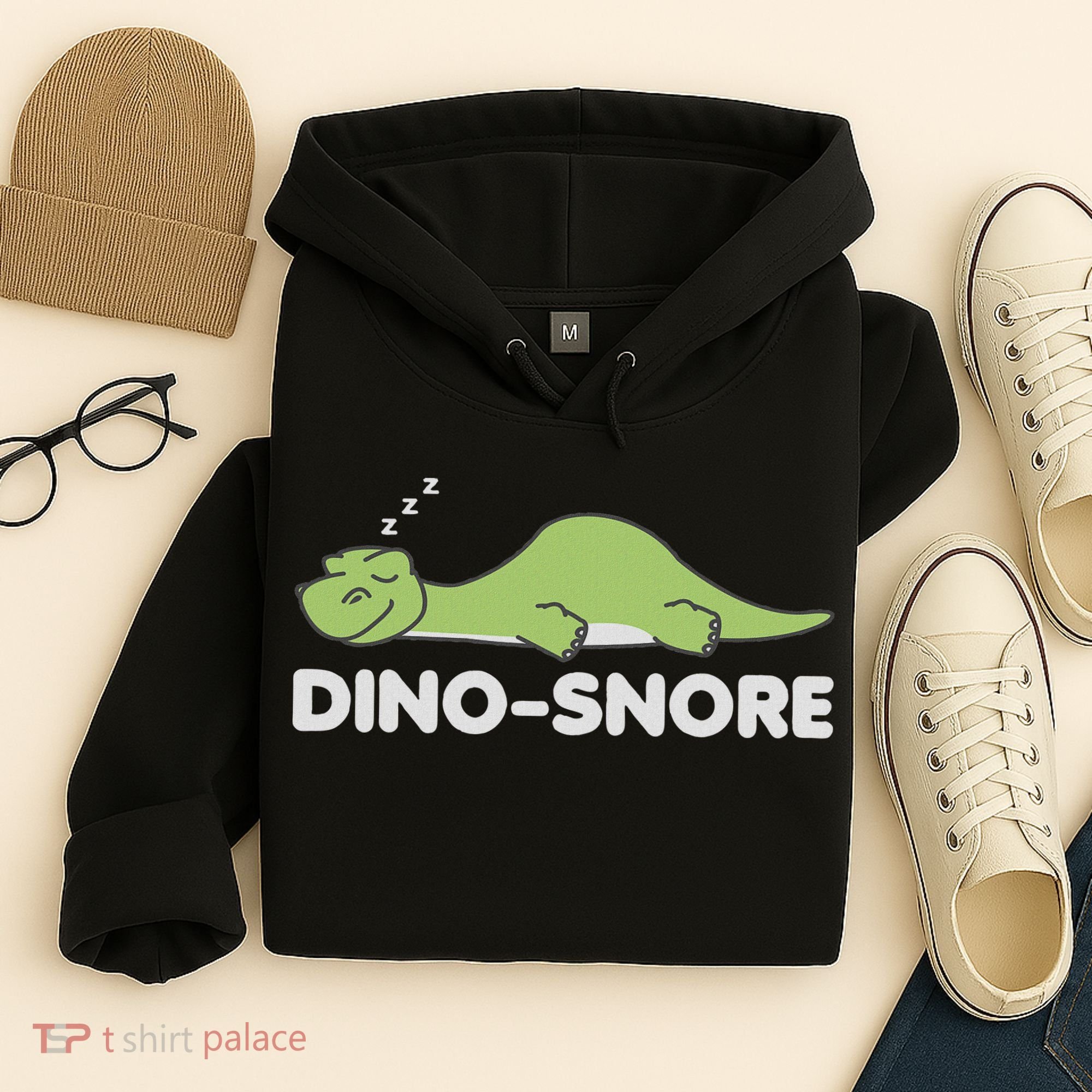 Dino Snore Pajamas Dinosaur Hoodie