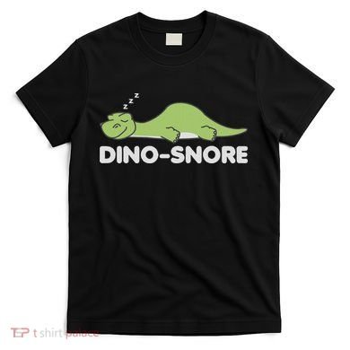 Dino Snore Pajamas Dinosaur T-Shirt