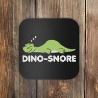 Dino Snore Pajamas Dinosaur Coaster thumb 0