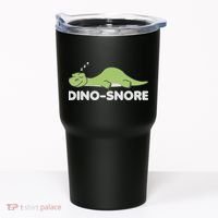 Dino Snore Pajamas Dinosaur Tumbler thumb 0