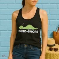 Dino Snore Pajamas Dinosaur Women's Tank Top thumb 2