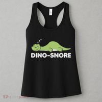 Dino Snore Pajamas Dinosaur Women's Tank Top thumb 3