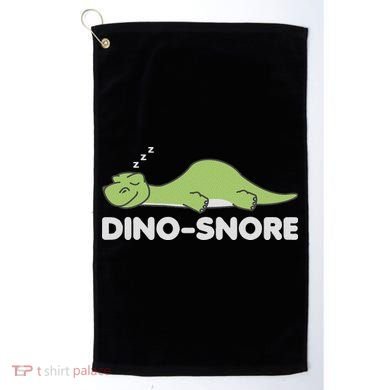 Dino Snore Pajamas Dinosaur Golf Towel