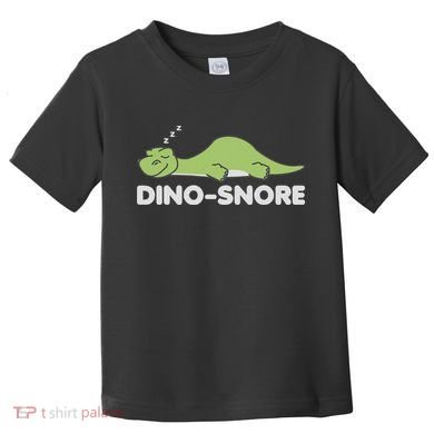 Dino Snore Pajamas Dinosaur Toddler T-Shirt