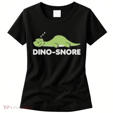 Dino Snore Pajamas Dinosaur Women's T-Shirt