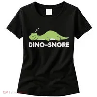 Dino Snore Pajamas Dinosaur Women's T-Shirt thumb 0
