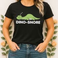 Dino Snore Pajamas Dinosaur Women's T-Shirt thumb 2