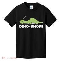 Dino Snore Pajamas Dinosaur Kids T-Shirt thumb 0