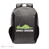 Dino Snore Pajamas Dinosaur Vector Backpack thumb 0