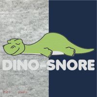 Dino Snore Pajamas Dinosaur Kids Colorblock Raglan Jersey thumb 2