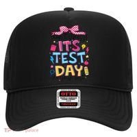 Dont Stress Pencil Coquette Bow Rock The Test Testing Day Hat thumb 0
