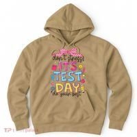 Dont Stress Pencil Coquette Bow Rock The Test Testing Day Hoodie thumb 0