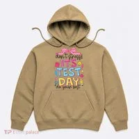 Dont Stress Pencil Coquette Bow Rock The Test Testing Day Hoodie thumb 0