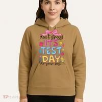 Dont Stress Pencil Coquette Bow Rock The Test Testing Day Hoodie thumb 5