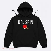 Dr. Spin Ping Pong Table Tennis Hoodie thumb 0