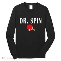 Dr. Spin Ping Pong Table Tennis Long Sleeve Shirt thumb 0