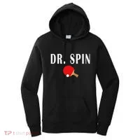 Dr. Spin Ping Pong Table Tennis Women's Hoodie thumb 0