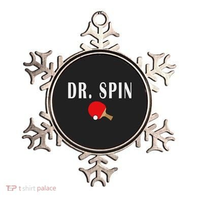 Dr. Spin Ping Pong Table Tennis Ornament