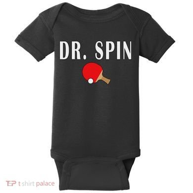 Dr. Spin Ping Pong Table Tennis Baby Bodysuit