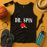 Dr. Spin Ping Pong Table Tennis Tank Top thumb 4