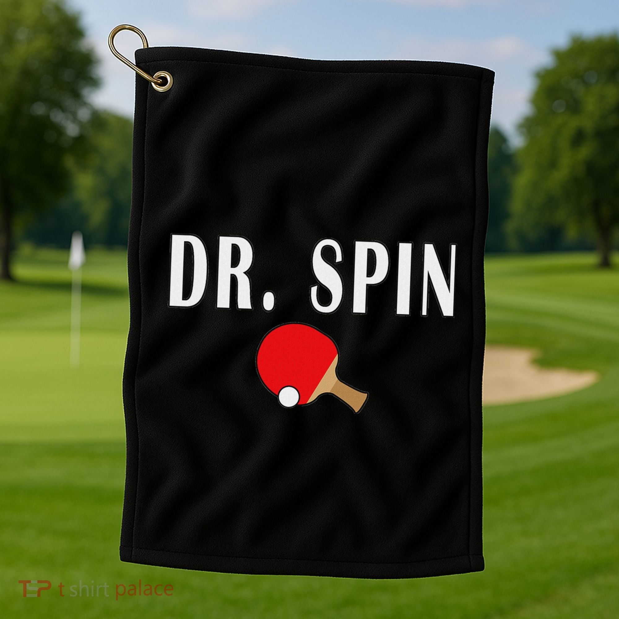 Dr. Spin Ping Pong Table Tennis Golf Towel
