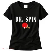 Dr. Spin Ping Pong Table Tennis Women's T-Shirt thumb 0