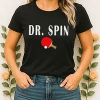 Dr. Spin Ping Pong Table Tennis Women's T-Shirt thumb 2