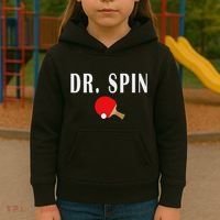 Dr. Spin Ping Pong Table Tennis Kids Hoodie thumb 3