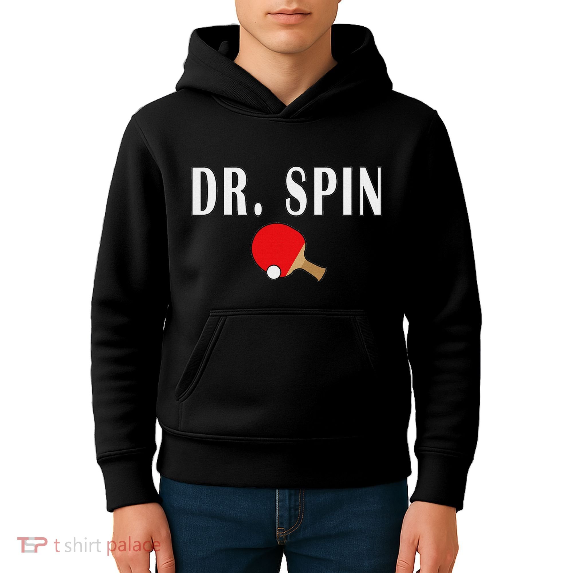 Dr. Spin Ping Pong Table Tennis Kids Hoodie